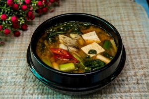 soy bean paste soup miso 味噌汤